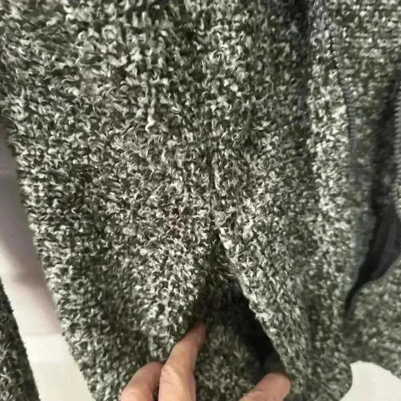 Disney World Plush Fleece Full Zip Jacket Olive Green & White Women's Size XL - Picture 4 of 7